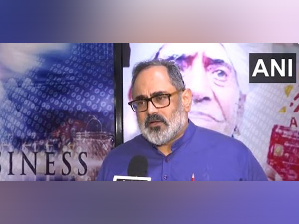 Union Minister Rajeev Chandrasekhar (Photo/ANI)