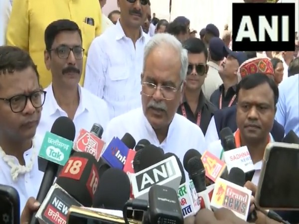 Chhattisgarh Chief Minister Bhupesh Baghel. (Photo/ANI)