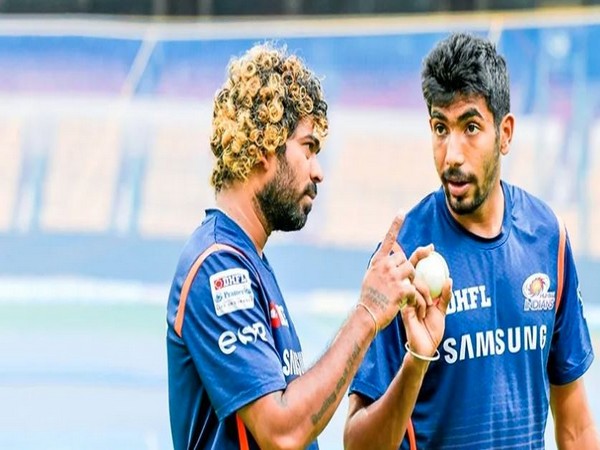 Lasith Malinga (left) and Jasprit Bumrah (right) (Photo: Mumbai Indians)