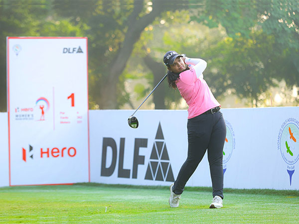 Vani Kapoor in action during Women’s Indian Open 2023 (Image: LET)