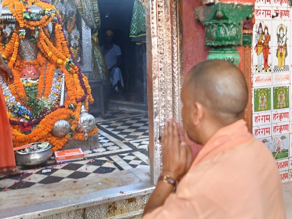 Uttar Pradesh Chief Minister Yogi Adityanath (File Photo/ANI)