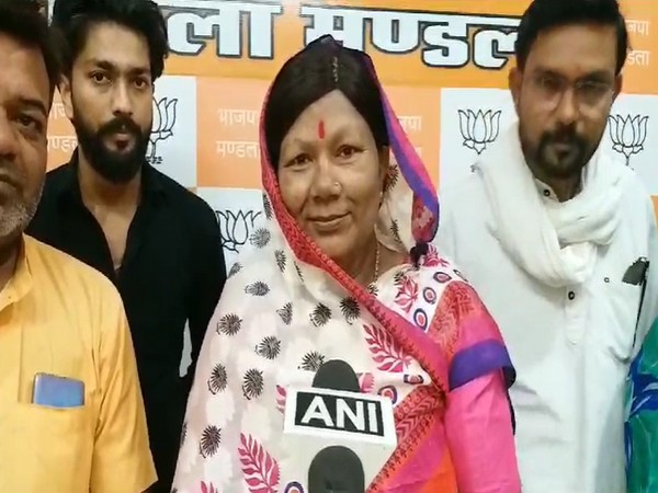 BJP candidate Sampatia Uike (Photo/ANI)