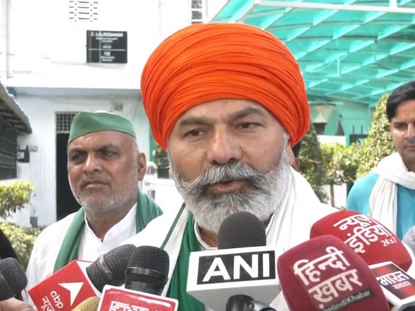 Bhartiya Kisan Union Leader Rakesh Tikait (Photo/ANI)