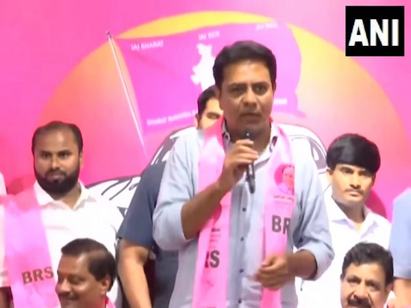 Telangana IT and Industries minister, KT Rama Rao (KTR) (Photo/ANI)