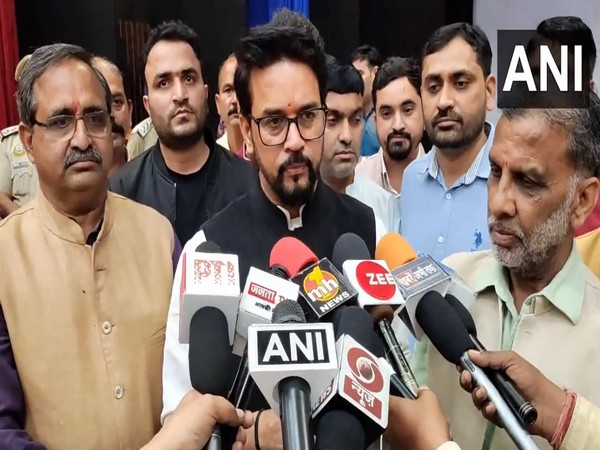 Union Minister Anurag Thakur (Photo/ANI)