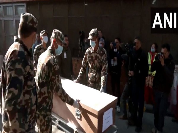 Bodies of four Nepalese students killed in Hamas attack flown to Kathmandu  (Photo/ANI)