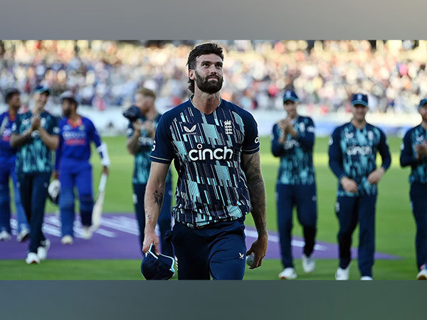 Reece Topley. (Photo- ICC)