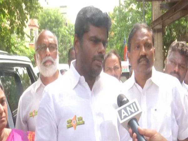 Tamil Nadu Bharatiya Janata Party (BJP) President K Annamalai (Photo/ANI)