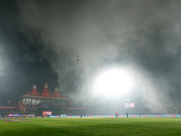 A visual from the stadium. (Photo- BCCI Twitter)