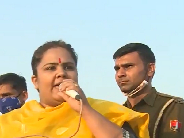 Rashtriya Loktantrik Party leader Spurdha Choudhary (Photo/ANI)