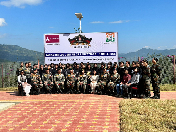 Assam Rifles inaugurates Centre of Educational Excellence for NEET aspirants (Image/ANI)