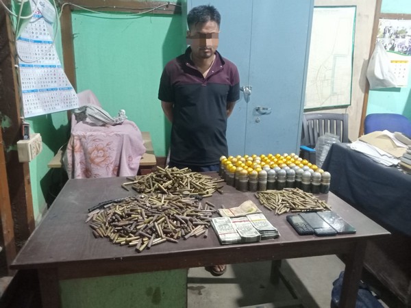 One detained by Manipur Police. (Photo/Twitter)