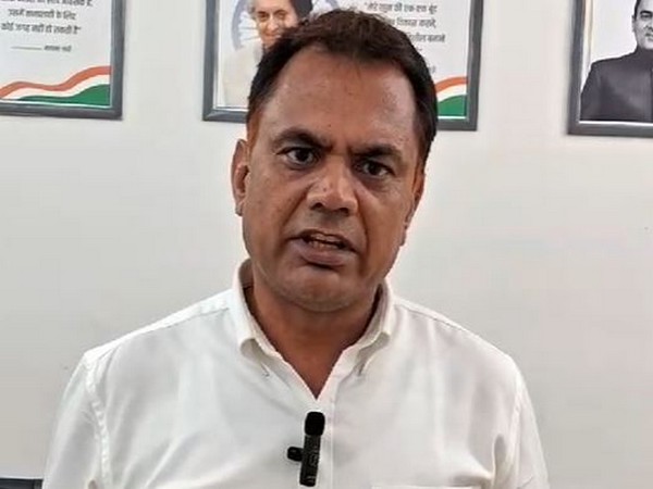 Rajasthan Congress State General Secretary RC Chaudhary (Photo/ANI)