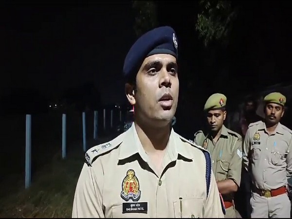 Shubham Patel, DCP, Trans-Hindon (Photo/ANI)