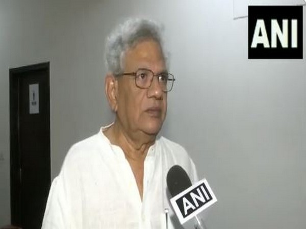 CPI(M) leader Sitaram Yechury (Photo/ANI)