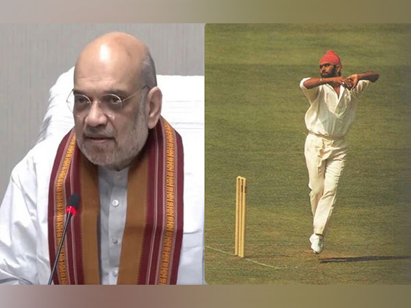 Home Minister Amit Shah expresses grief on demise of Bishan Singh Bedi (Image/ANI)