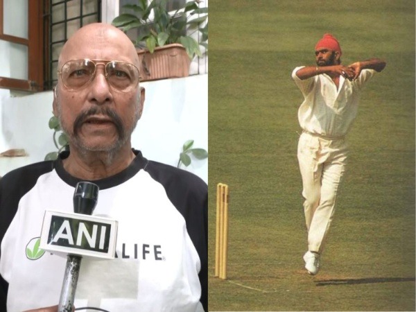 Syed Kirmani and Bishan Singh Bedi (Photo: ANI/ Ravi Shastri -Twitter)