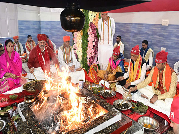 Shat Chandi Yagya for ‘world peace’ concludes at Shri Mata Vaishno Devi Shrine (Image/ANI)