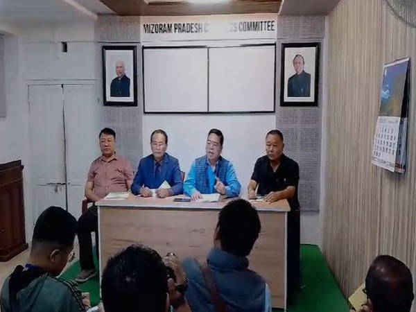 Congress releases Mizoram manifesto (Photo/ANI)