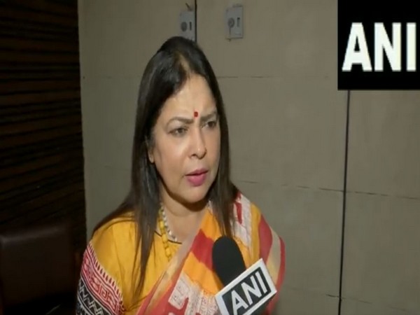 Meenakashi Lekhi speaks on e-auction event in Delhi (Image/ANI)
