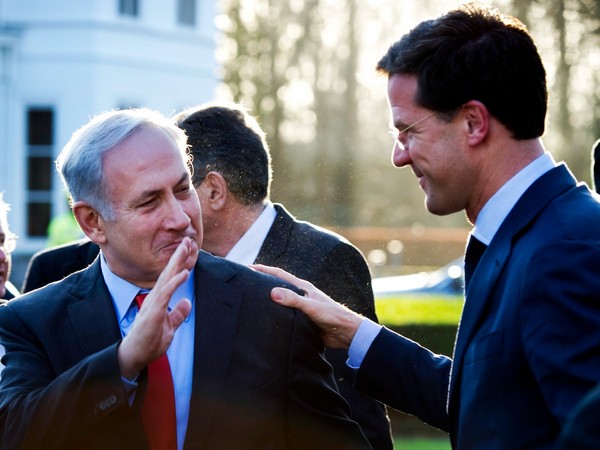 Israeli Prime Minister Benjamin Netanyahu and his Dutch counterpart Mark Rutte (File Photo: Reuters)