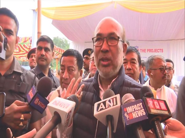 Manipur Chief Minister N Biren Singh (Photo/ANI)