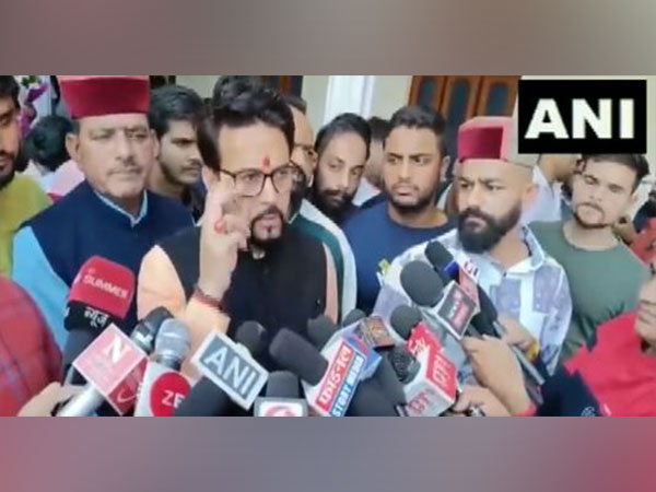 Union Minister Anurag Thakur (Photo/ANI)