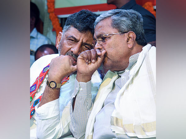 Karnataka CM Siddaramaiah and DK Shivakumar (File Photo/ANI)