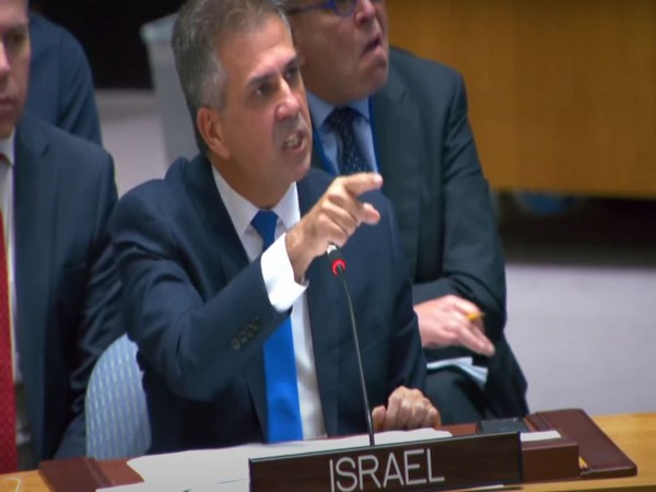 Israeli Foreign Minister Eli Cohen during his fiery speech at the UN (Photo: United Nations YouTube)