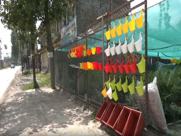 Flower nursery set up under UMEED scheme to empower rural women in Budgam (Image/ANI)