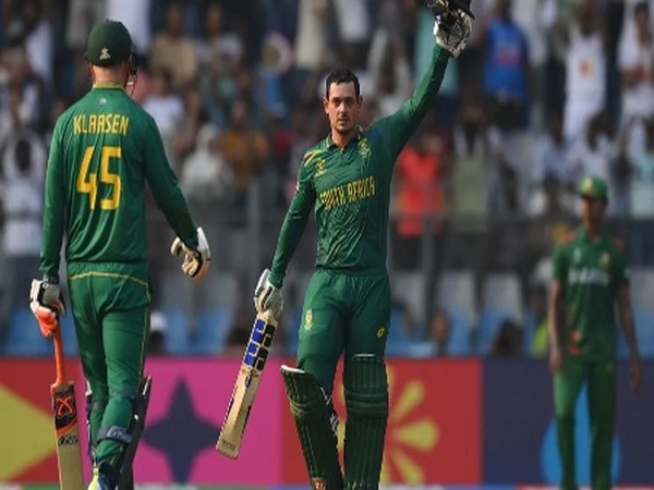 Quinton de Kock and Heinrich Klaasen. (Picture: ICC)