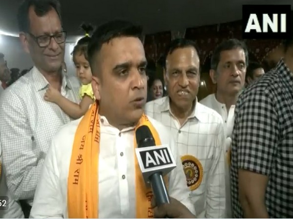 Gujarat Home Minister Harsh Sanghvi (Photo/ANI)