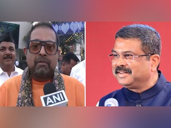 Shankar Mahadevan, Union Minister Dharmendra Pradhan (File Photo/ANI)