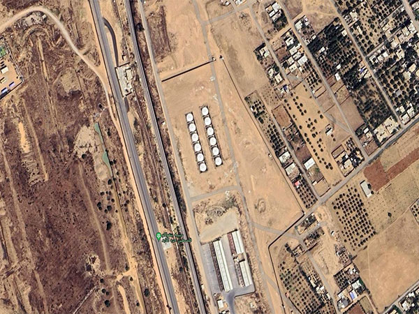 IDF claims these fuel tanks, inside Gaza, contain more than 5,00,000 liters of fuel. (Photo Credit: X/@IDF)