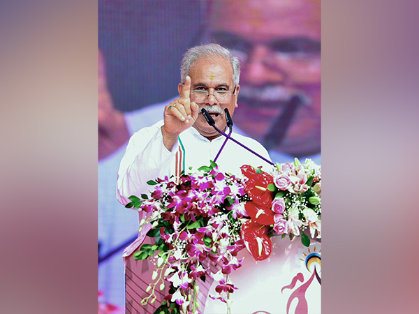 Chhattisgarh Chief Minister Bhupesh Baghel (File Photo/ANI)