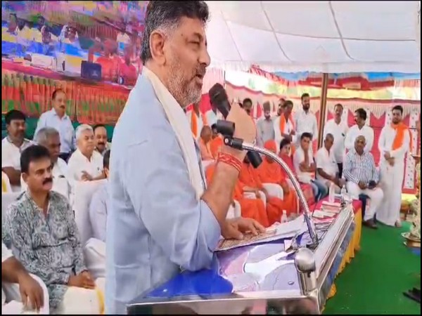 Karnataka Deputy Chief Minister DK Shivkumar (Photo/ANI)