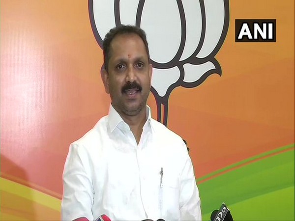 Kerala BJP chief K Surendran. (Photo/ANI)