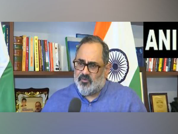 Union Minister of State Rajeev Chandrasekhar (File Photo/ANI)