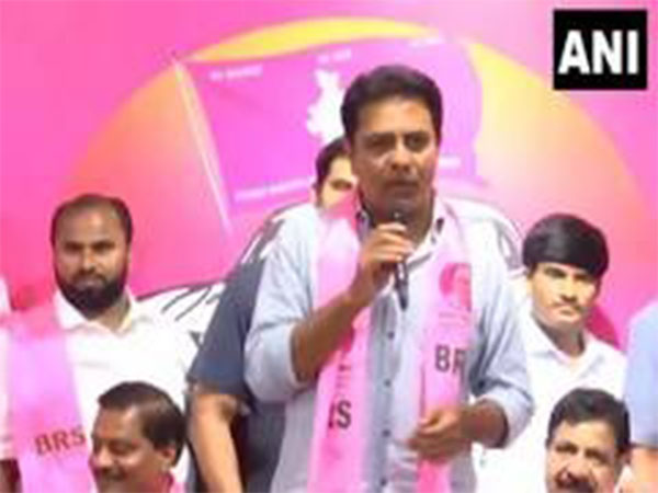 BRS Leader KT Rama Rao (Photo/ANI)