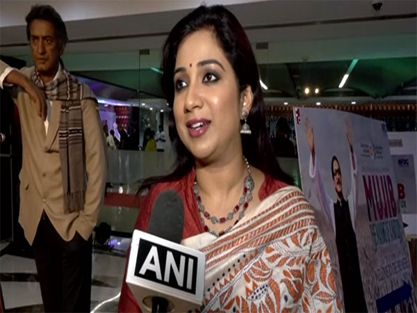 Shreya Ghoshal (ANI Photo)