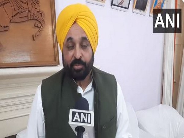 Punjab Chief Minister Bhagwant Mann (Photo/ANI)