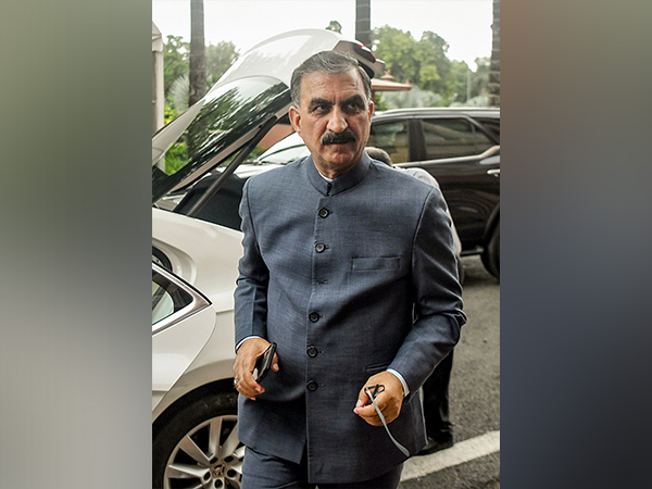 Himachal Pradesh CM Sukhvinder Singh Sukhu (File Photo/ANI)