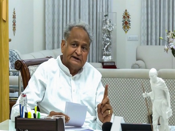 Rajasthan Chief Minister Ashok Gehlot (Photo/ANI)