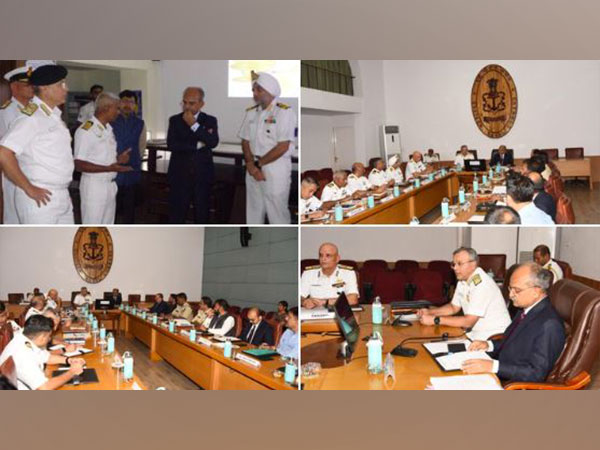 Visuals from the meeting (Photo: Indian Navy)