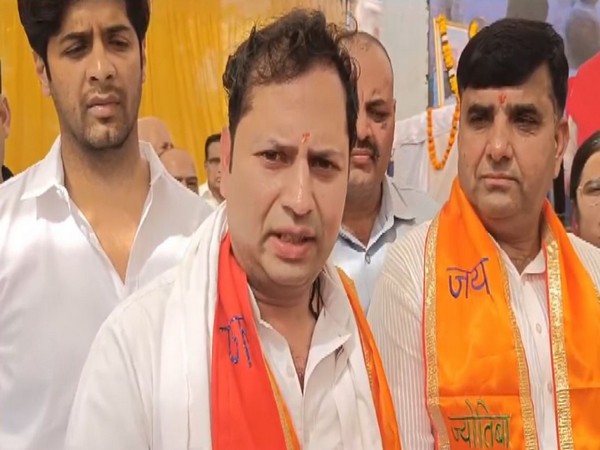 Congress leader and son of Rajasthan Chief Minister, Vaibhav Gehlot (Photo/ANI)