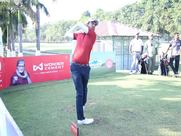 Golfer Jairaj Singh Sandhu in action during Haryana Open 2023 (Image: PGTI)