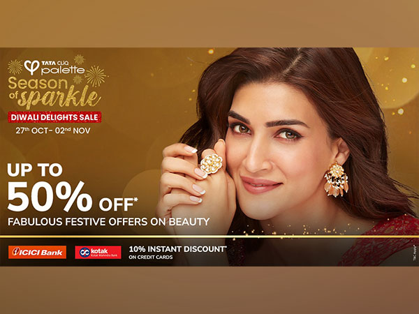 Tata CLiQ Palette celebrates the festive season with Season of Sparkle Sale