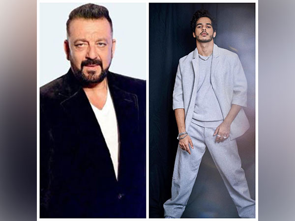 Sanjay Dutt and Ishaan Khatter (Image source: Instagram)