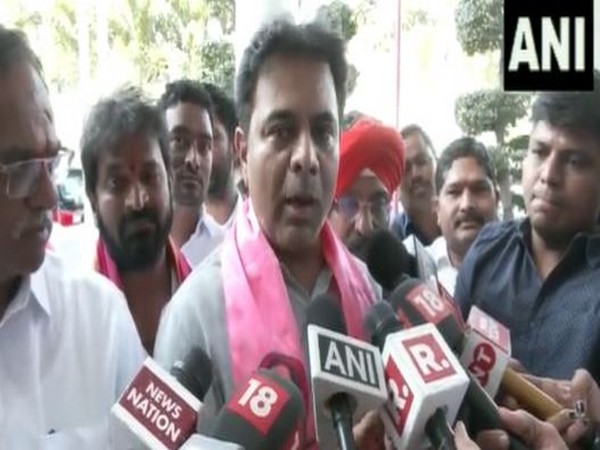 Telangana Minister KT Rama Rao (Photo/ANI)