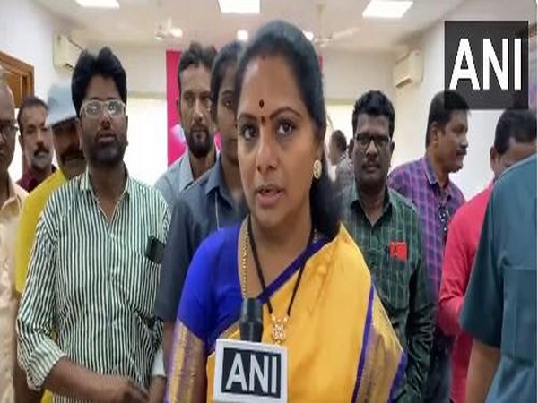 BRS MLC K Kavitha (Photo/ANI)